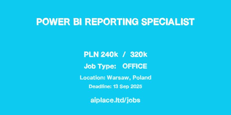 Power BI Reporting Specialist