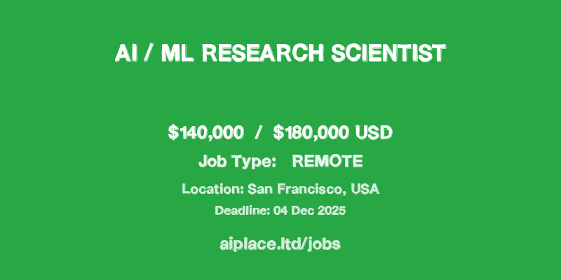 AI / ML Research Scientist